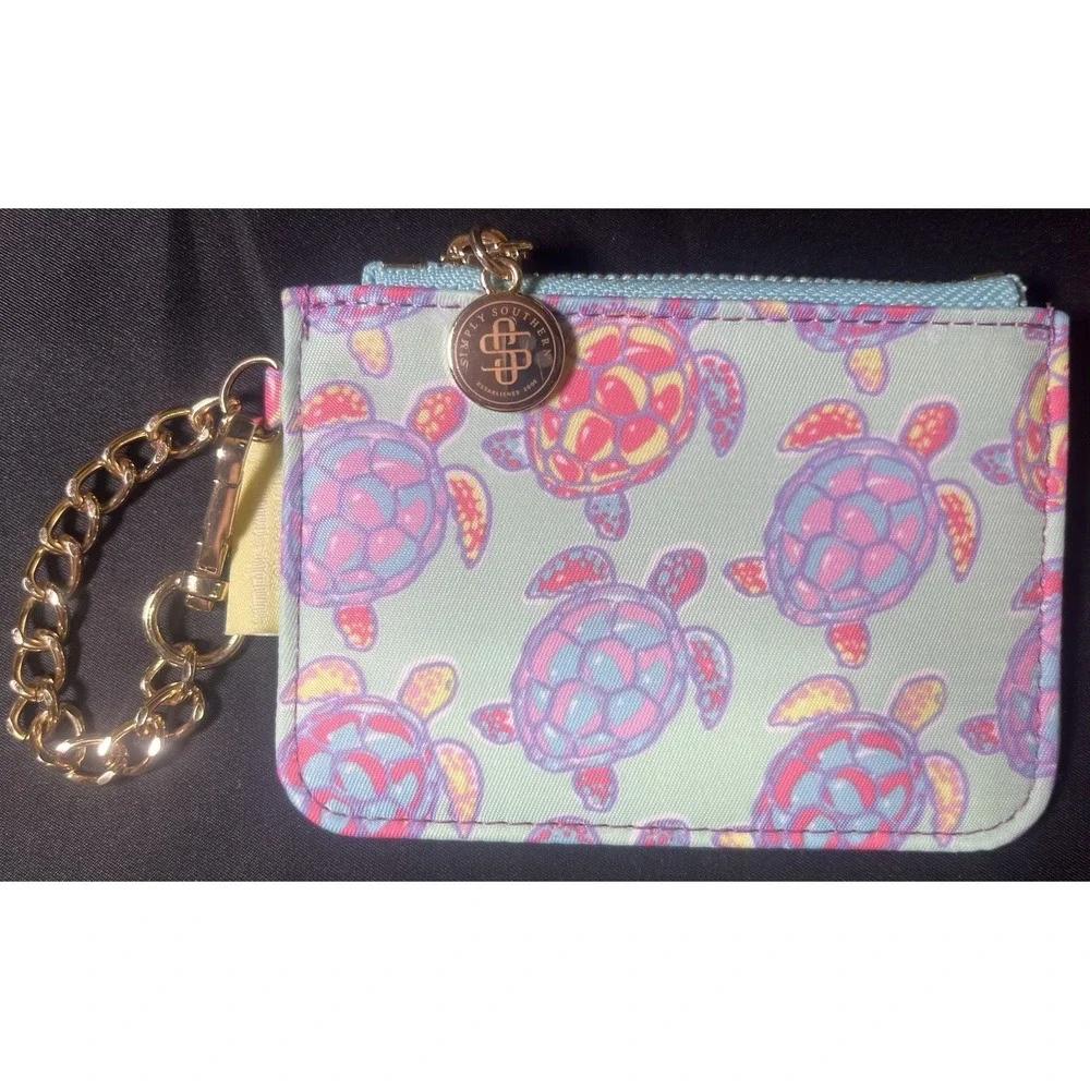 Simply Southern‎ Lot Sea Turtle Keychain Wallet And Mama Necklace